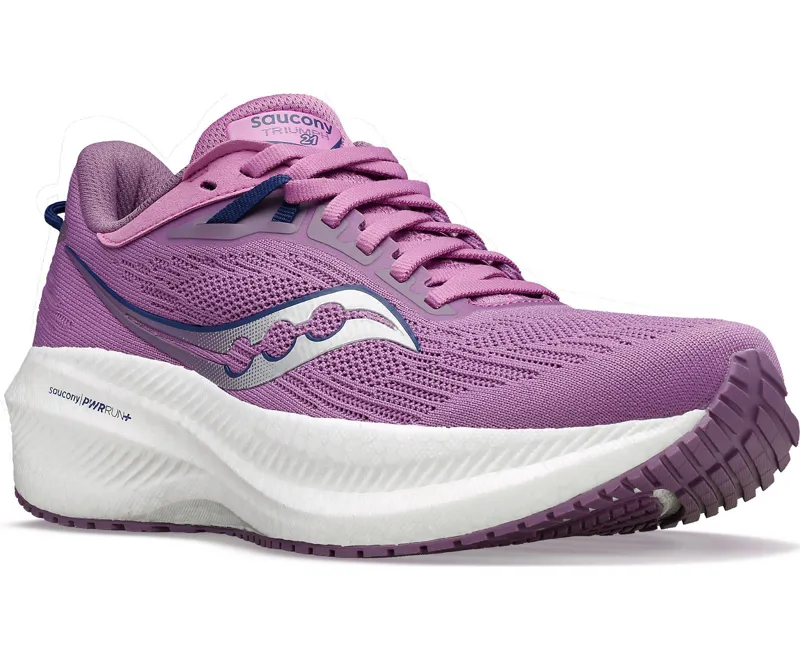 Saucony Women's Triumph 21 Grape/Indigo-2